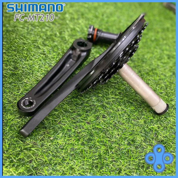 Đùi đĩa xe đạp thể thao Shimano Altus FC-MT210-22/32/44T 170mm kèm cốt rỗng BB-MT500 chính hãng