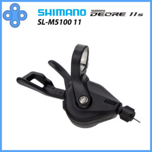 Tay bấm đề xả Shimano Deore SL-M5100 2×11 tốc độ