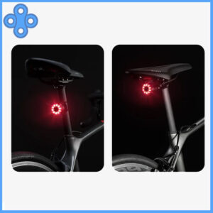Đèn hậu xe đạp brockbros q1 sạc typc-c sáng 6 chế độ