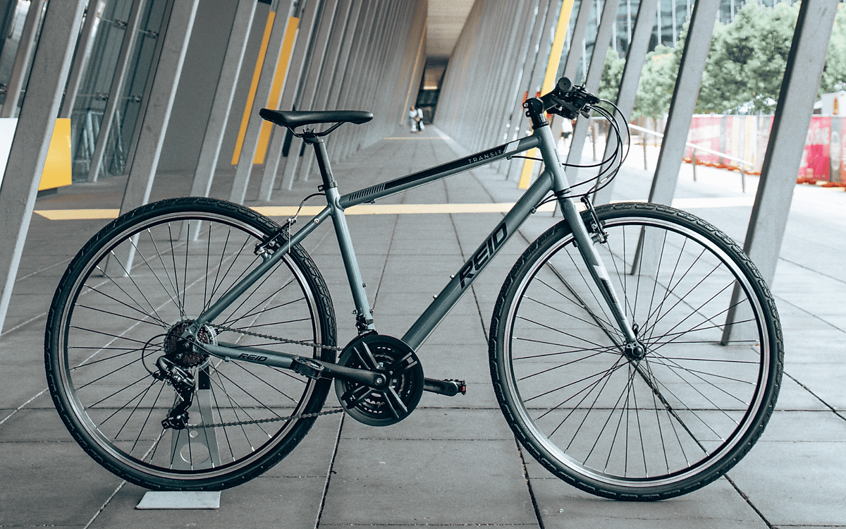 Xe đạp thành phố Reid Transit màu xám (GREY) chính hãng